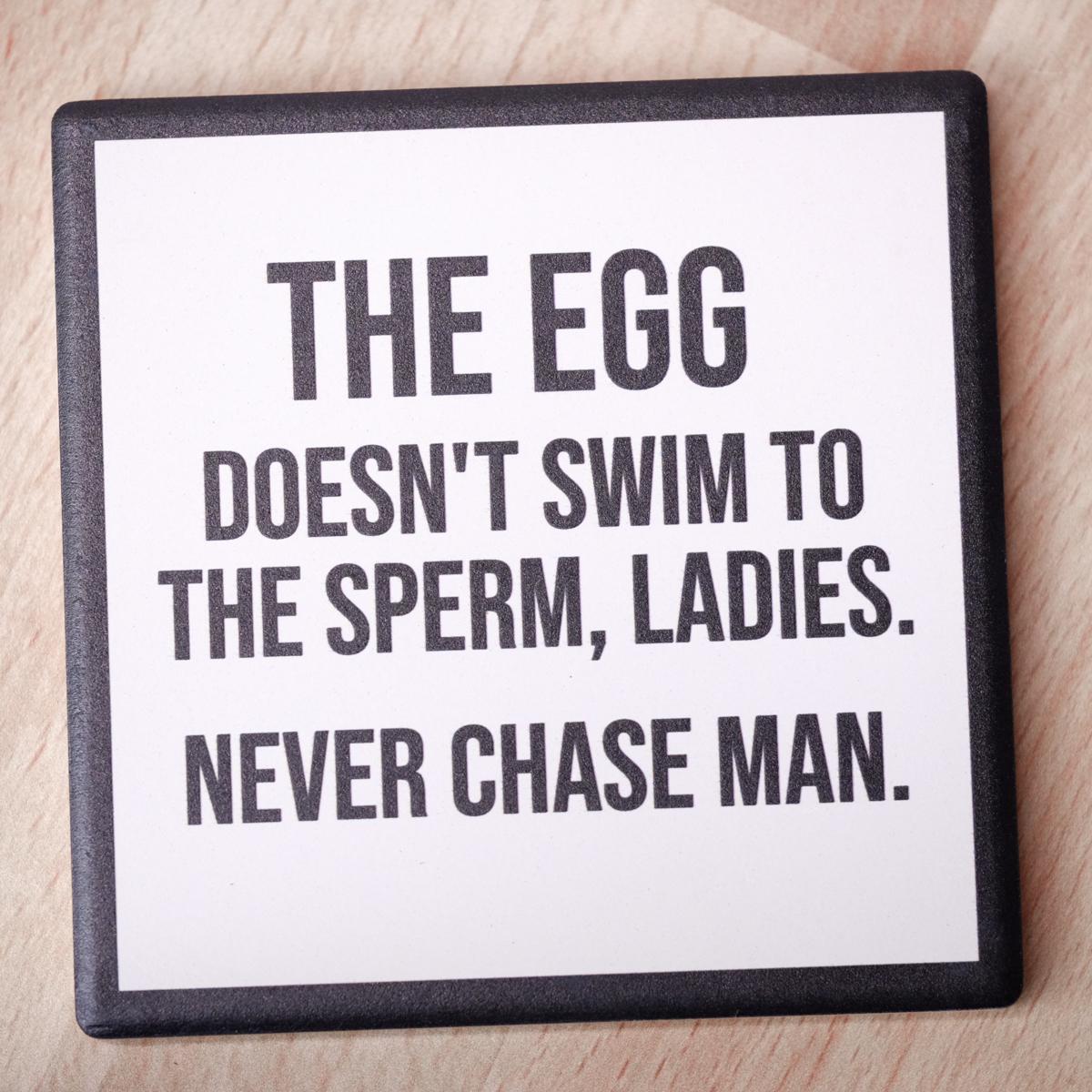 The Egg.... Drink Coaster. Case pack of 8