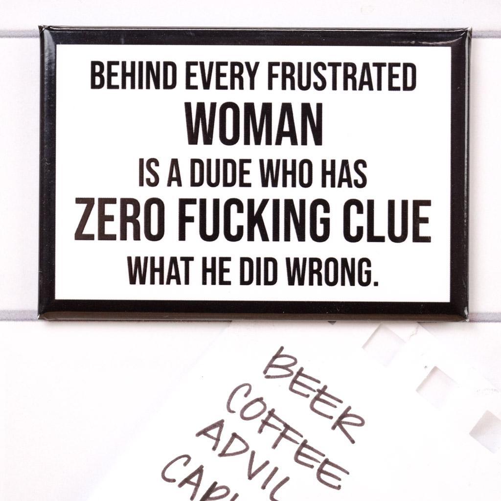 Zero Fucking Clue... Magnet
