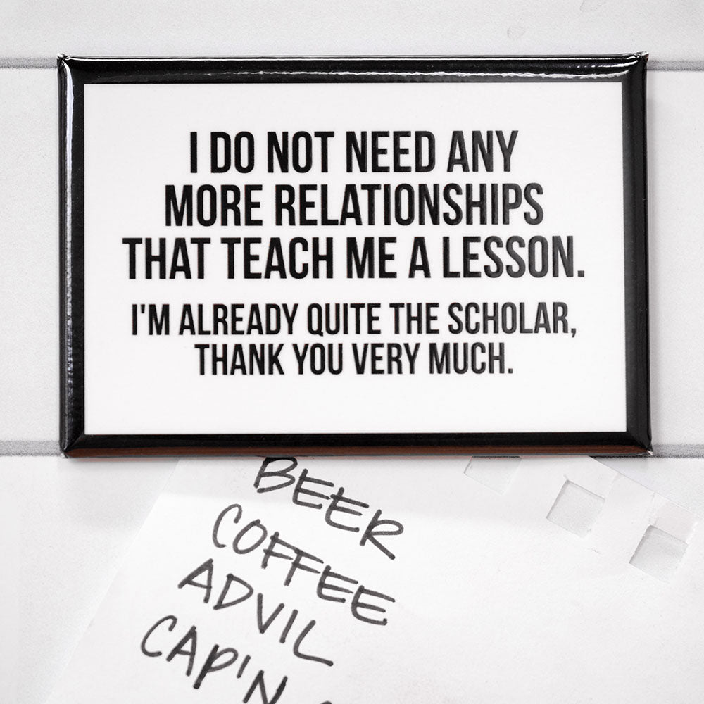 Quite the scholar... Magnet Case pack of 8