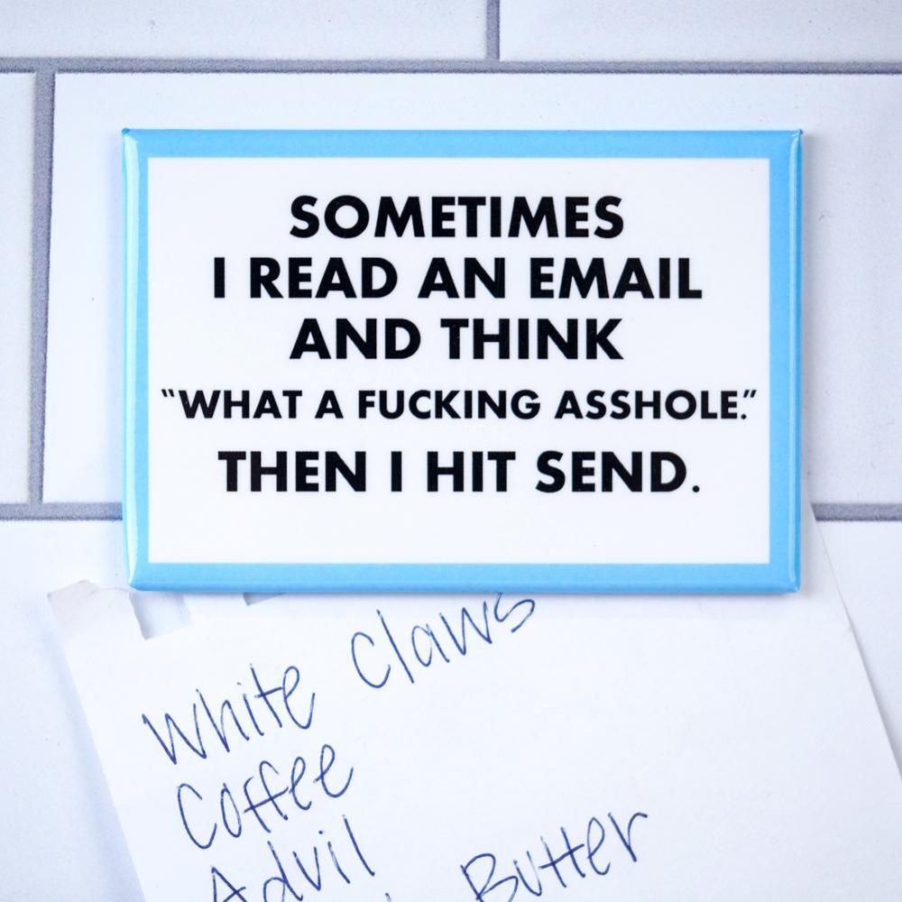 Then I hit send... Magnet. Case Pack of 8