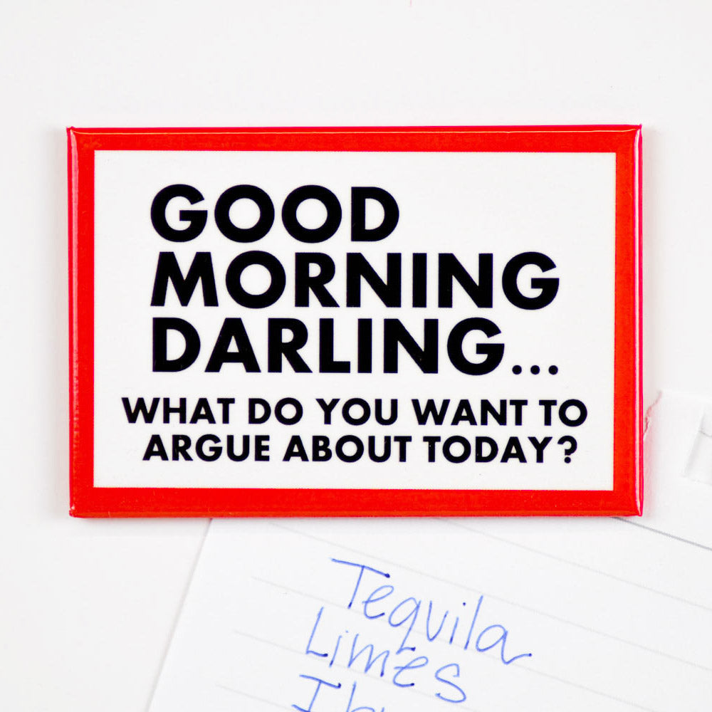 Good morning darling... Magnet. Case Pack of 8