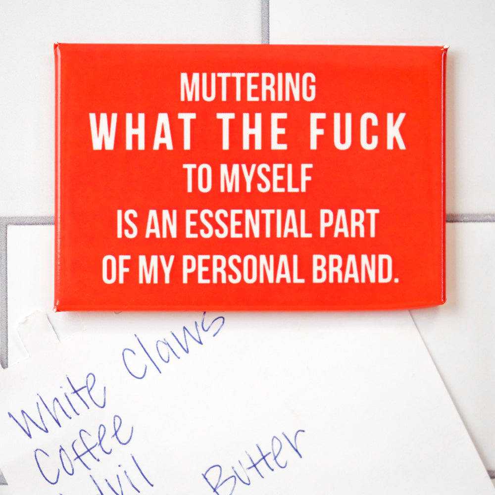 Muttering WTF... Magnet. Case Pack of 8
