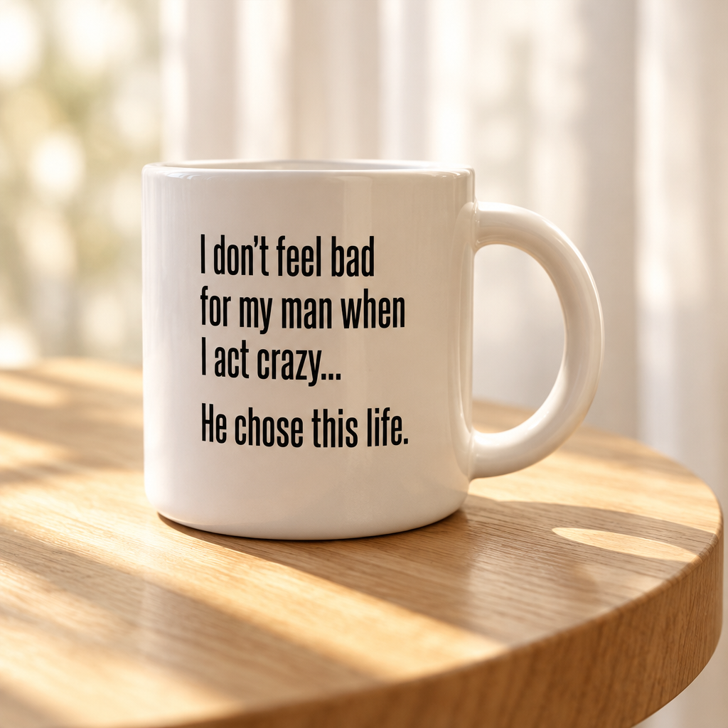 He Chose This Life.. Coffee Mug. Case Pack of 12