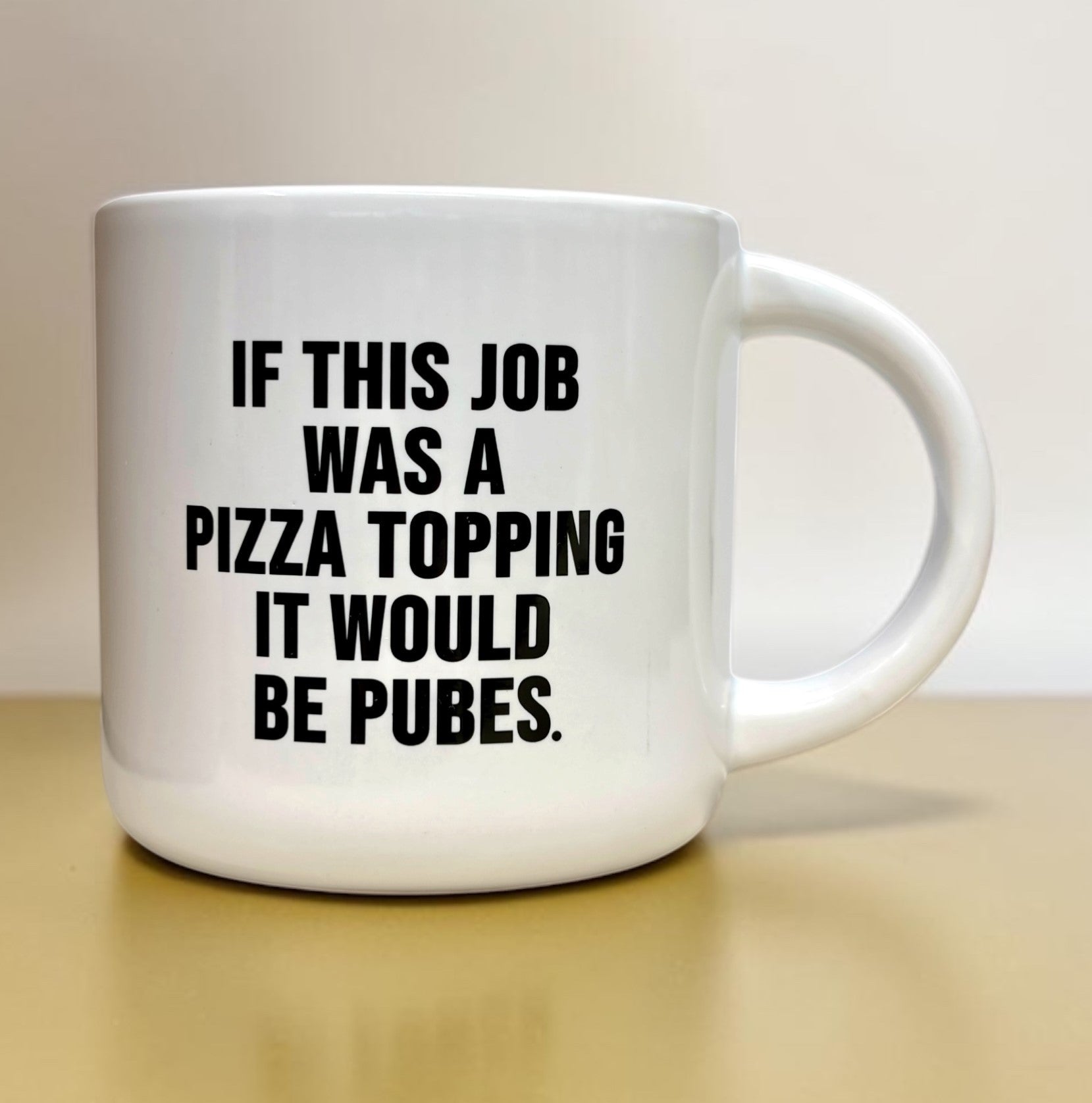Pizza Topping... Coffee Mug. Case Pack of 12