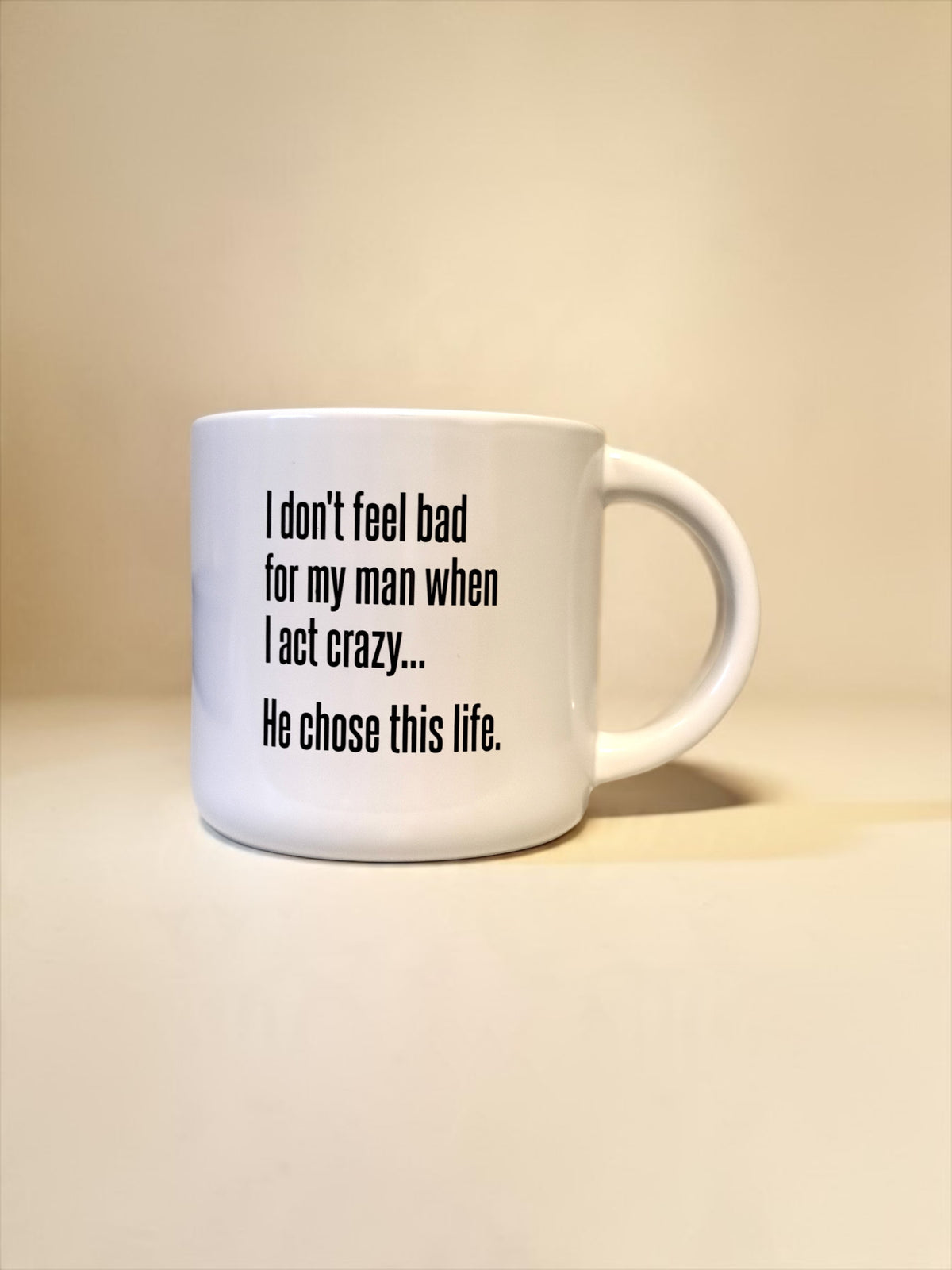 He Chose This Life.. Coffee Mug. Case Pack of 12