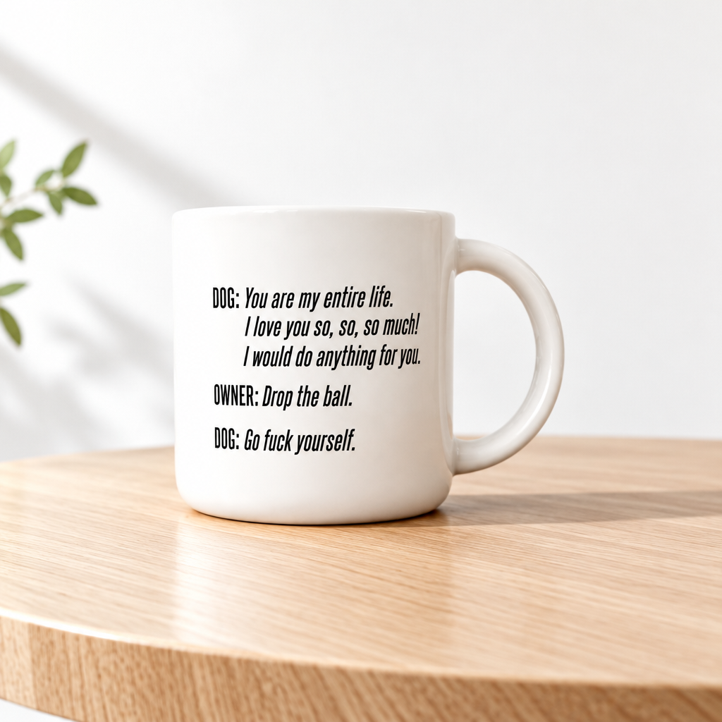 Drop the Ball.. Coffee Mug. Case Pack of 12