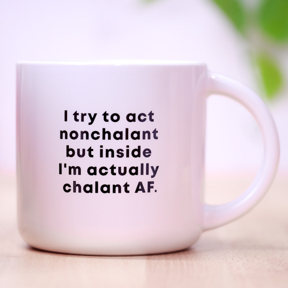 Chalant AF... Ceramic Mug.  Case Pack of 12