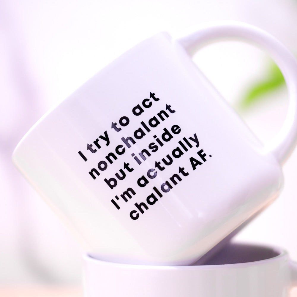 Chalant AF... Ceramic Mug.  Case Pack of 12