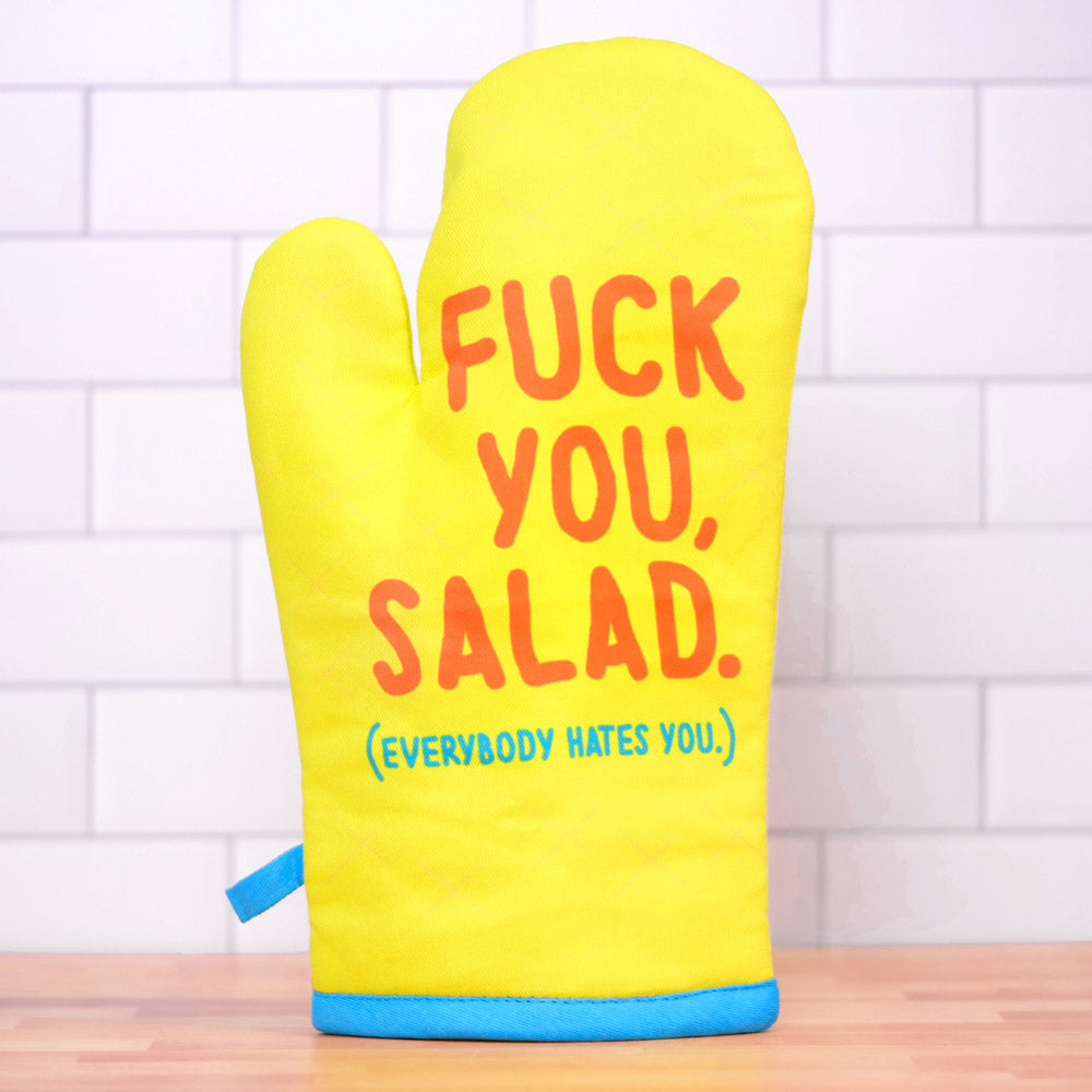 Fuck you, salad...Oven Mitt.  Case pack of 6